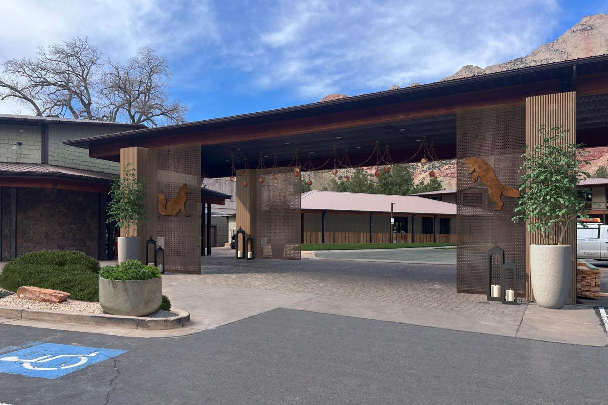 The Red Cliffs Lodge Zion, A Tribute Portfolio Hotel Springdale Exteriör bild