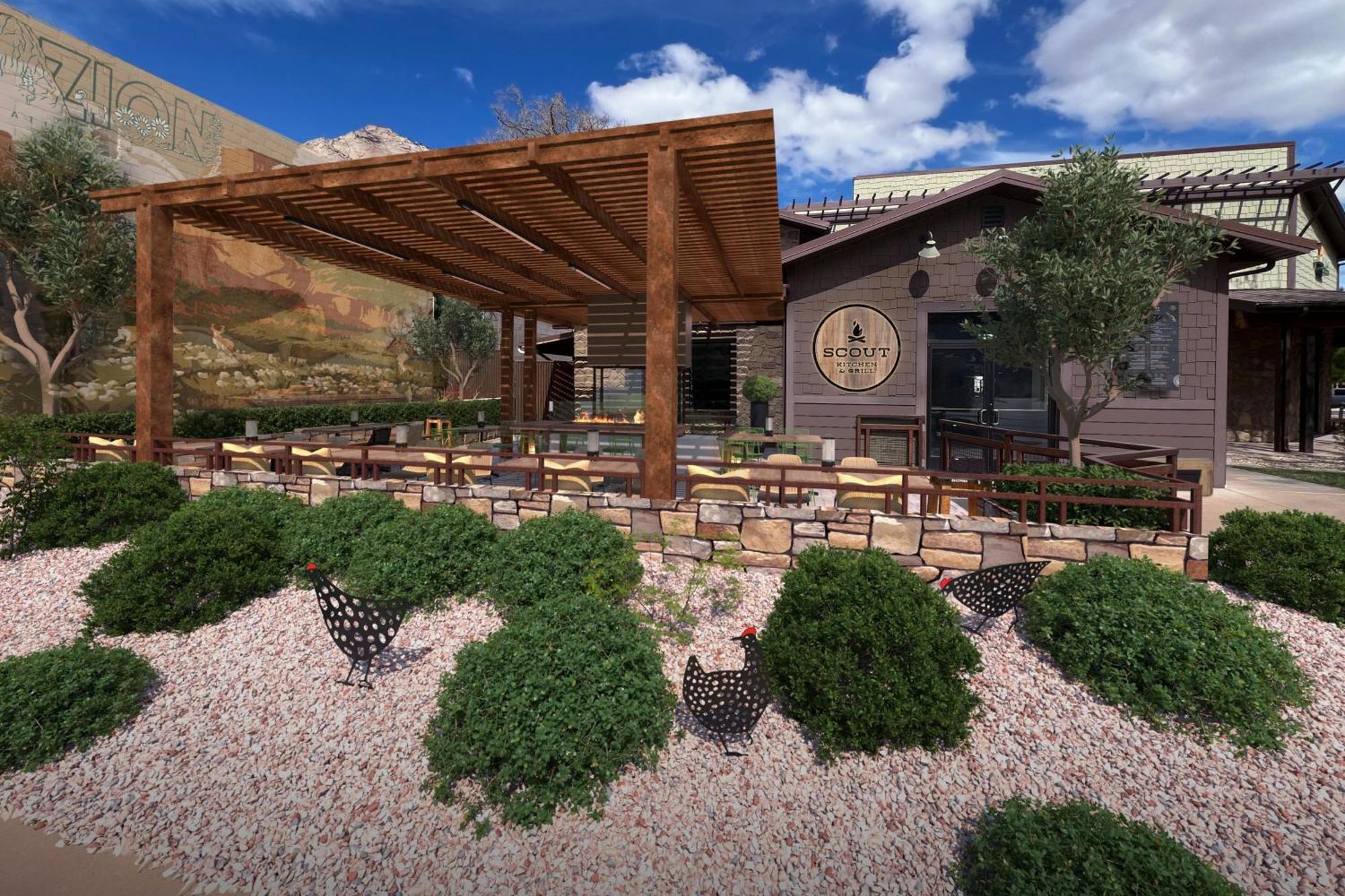 The Red Cliffs Lodge Zion, A Tribute Portfolio Hotel Springdale Exteriör bild